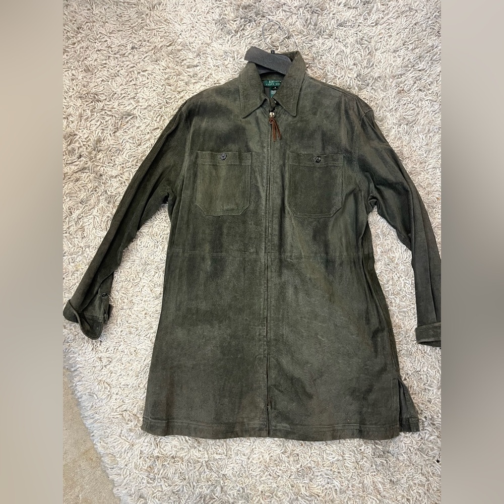 Vintage Lauren Ralph Lauren Suede Zip Jacket